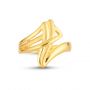 Ztoe Plain Gold Ring