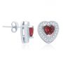 Aleef Heart Earrings