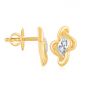 Amisha Gold Stud Earring