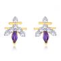 Lila Earrings by KaratCraft