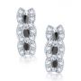 Kartiana Black Earrings by KaratCraft