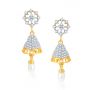 Biello Pearl Jhumkis by KaratCraft