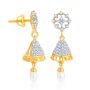 Biello Pearl Jhumkis