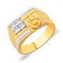 Heramba Gold Ganesha Ring by KaratCraft