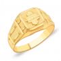 Devesha Gold Ring by KaratCraft