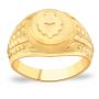 Avanisha Gold Ring by KaratCraft