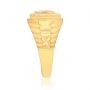 Omesh Gold Om Ring