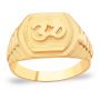 Omesh Gold Om Ring