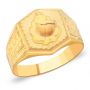Nideeshwaram Ganapati Gold Ring by KaratCraft