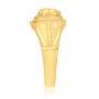 Namasthetu Ganesha Gold Ring