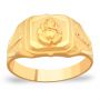 Namasthetu Ganesha Gold Ring