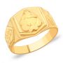 Yashvasin Ganesha Gold Ring by KaratCraft