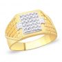 Fuerta Gold Ring by KaratCraft