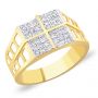 Minimo Gold Ring by KaratCraft