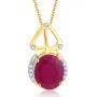 Juaan Diamond Pendant by KaratCraft