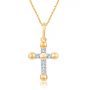 Cornerstone Cross Pendant by KaratCraft