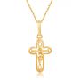 Comforter Cross Pendant by KaratCraft