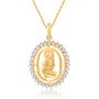 Bhakthavatsala Hanuman Pendant by KaratCraft