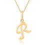 Radamanthus Alphabet R Pendant by KaratCraft