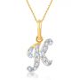 Kalonice Alphabet K Pendant