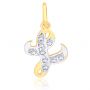 Layla Alphabet L Pendant by KaratCraft
