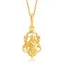 Krishna Gold Pendant by KaratCraft