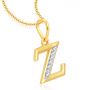 Zephr Alphabet Z Pendant