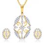Elipso Pendant Set by KaratCraft