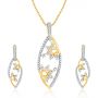 Gemeo Pendant Set by KaratCraft
