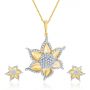 Jacinta Pendant Set by KaratCraft