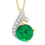 Blume Emerald Pendant set