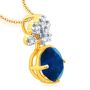 Emiliah Sapphire Pendant set