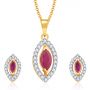 Tyenne Marquise Pendant Set by KaratCraft