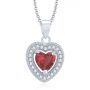 Aleef Heart Necklace Set