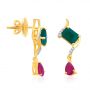 Fresnay Ruby and Emerald Necklace set