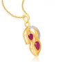 Fantina Diamond Pendant with Earrings