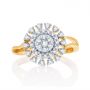 Ascella Diamond And Gold Ring
