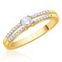 Tanasi Split Ring by KaratCraft