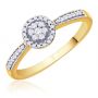 Monique Halo Ring by KaratCraft