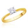 Serita Solitaire Ring by KaratCraft