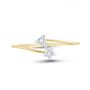 The Star and Arrow Diamond Ring