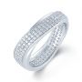 Queenie Platinum Ring by KaratCraft