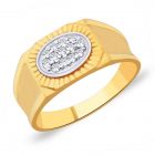 Ovatus Gold Ring by KaratCraft