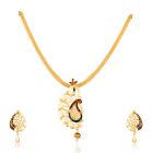 Pattrashobha Necklace Set by KaratCraft