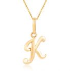 Karciska Alphabet K Pendant by KaratCraft