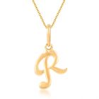 Riquelo Alphabet R Pendant by KaratCraft