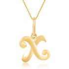 Xerkzis Alphabet X Pendant by KaratCraft