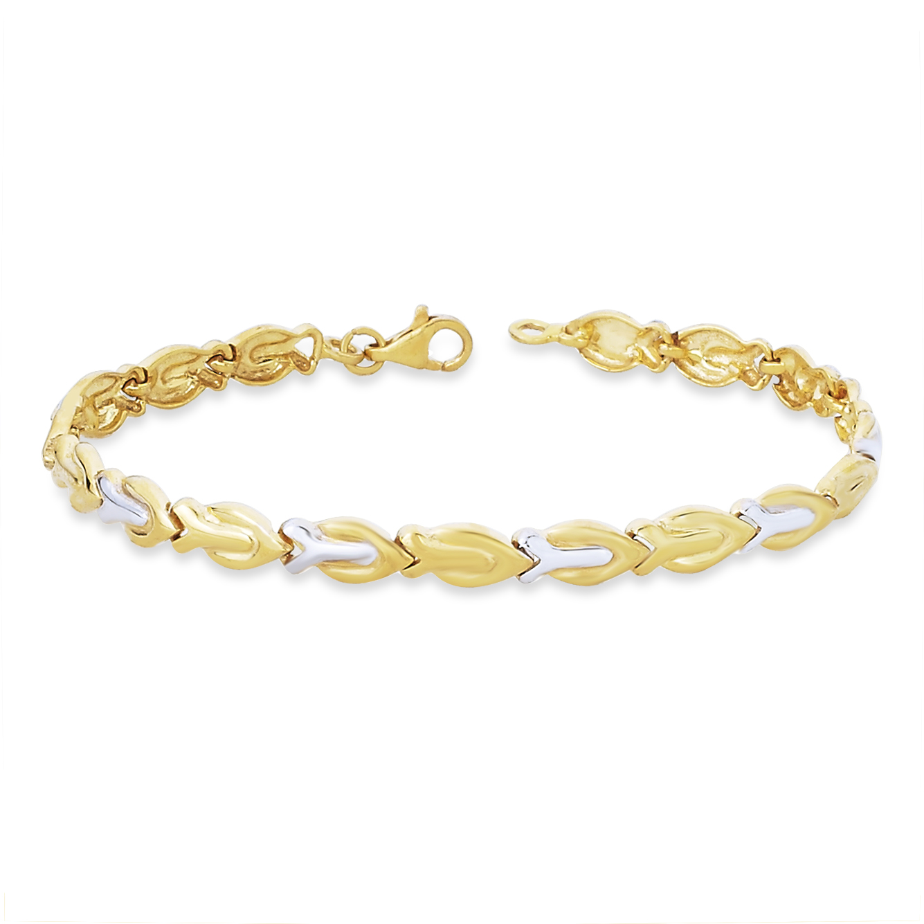 14k Gold Peace Lover Bracelet  By Charlotte  by charlotte